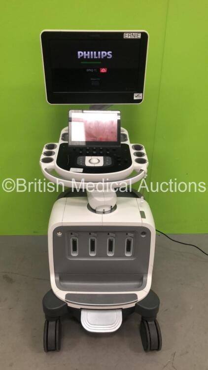 Philips Epiq 7C Flat Screen Ultrasound Scanner **Mfd 12/2013**  Ref 989605386721 SWC HW A.0 Software Version 1.5.6.850 (Powers Up) ***IR709***