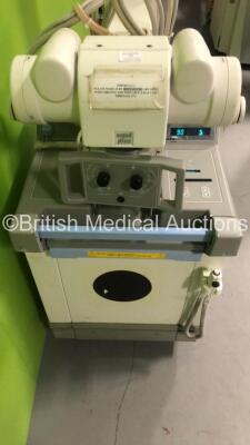 GE AMX 4 Plus - IEC Mobile X-Ray Model No 2169360 (Powers Up with Key - Key Included) *S/N 530884WK6* **Mfd 04/1998** - 2