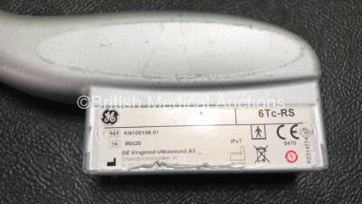 GE 6Tc-RS Transducer - Probe *2015* (Untested) *SN 95820* - 2