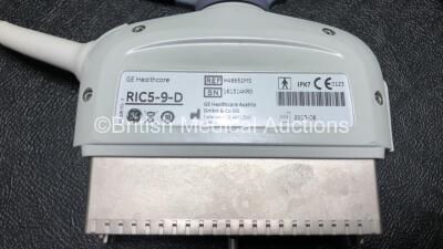 GE RIC5-9H Ultrasound Transducer / Probe *Mfd 2013* (Untested) - 4