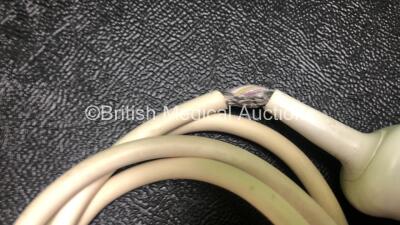 GE E8CS Ultrasound Transducer / Probe *Mfd - 01/2010* (Untested, Damaged Cable - See Photo) - 3