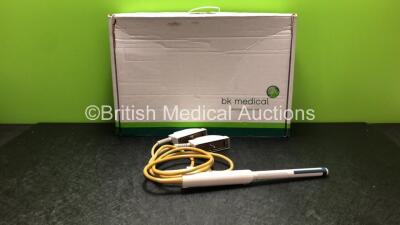 BK Medical BiopSee Ultrasound Transducer / Probe in Case (Untested)