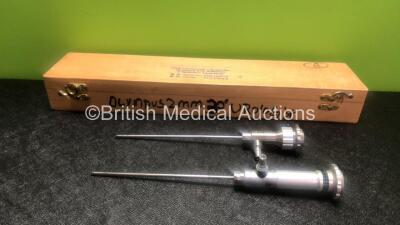 Dyonics 4mm 30 Degree Video Arthroscope Ref.3626 and Dyonics 4mm 70 Degree Ref.3628 Video Arthroscope