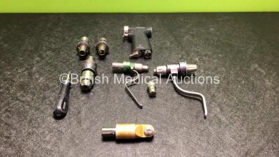 Job Lot Including 1 x DeSoutter MultiDrive MPZ-400 Handpiece with 5 x Attachments and Blade Wrench