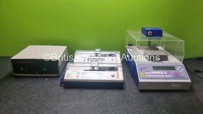 Mixed Lot Including 1 x Stratagene Robocycler Gradient 40 Thermal Cycle (Powers Up), 2 x Alaris Cardinal Health / Carefusion IVAC PCAM Syringe Pumps , 3M Universal Console Unit,