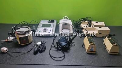 Mixed Lot Including 1 x Fisher & Paykel HCC21 Humidifier, 2 x Welch Allyn Otoscope / Ophthalmoscope, 1 x Cubescan BioCon-500, 2 x WelchAllyn ref 71116 Chargers and 1 x BP and Gauge