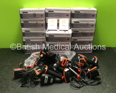 Job Lot of Tera Barcode Scanners (Some in Boxes) with Accessories