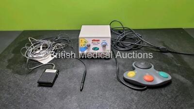 Ellman Surgitron Radiolase HF Radiosurgical Generator Electrosurgical Diathermy Unit with Footswitch, Handpiece and Electrode Plate (Powers Up)