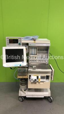 Datex-Ohmeda Aestiva/5 Anaesthesia Machine with Datex-Ohmeda 7900 SmartVent Software Version 4.8 PSVPro, GE Datex-Ohmeda Monitor, GE Module Rack with GE Type E-CAiO-00 Gas Module , Bellows, Absorber and Hoses (Powers Up)