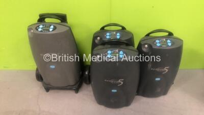 3 x SeQual Eclipse AutoSAT 5 Oxygen Concentrators and 1 x SeQual Eclipse AutoSAT 3 Oxygen Concentrators