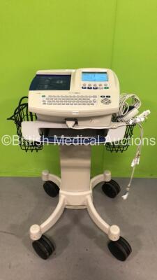 Welch Allyn CP 200 ECG Machine with 10 Lead ECG Lead on Trolley (Powers Up with Crack to Screen) *20004228*