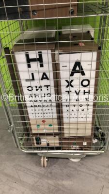 Cage of 10 x Ophthalmic Vision Test Boxes (Cage Not Included) - 2