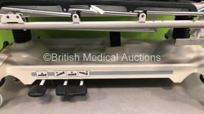 Stryker 1069 Eye Surgery Table with Mattress (Hydraulics Tested Working, Damaged Wheel) *0003034800* - 2