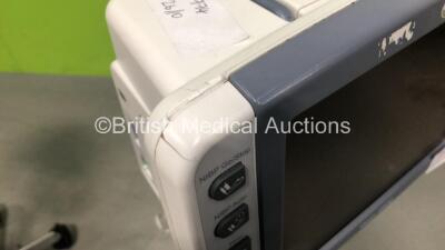 GE Dash 2500 Patient Monitor Including ECG SpO2 and NIBP Options with 1 x SpO2 Finger Sensor (Powers Up) - 5