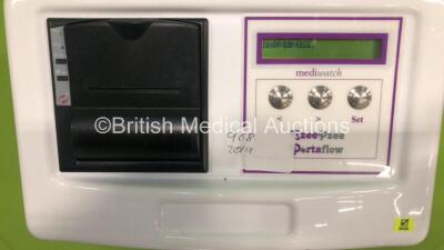 Ezee Pzee Portaflow Model PA-00201 Flow Meter Version P2.0.5 with Power Supply (Powers Up) *PA-00201-00103* - 2