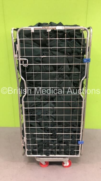 Cage of Ambulance Uniforms (Cage Not Included - Mix of Items and Sizes)