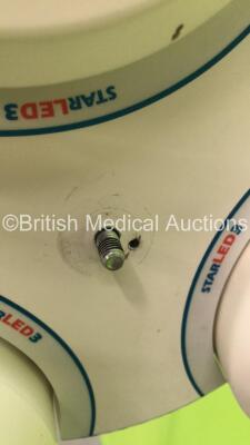 ACEM Star LED3evo Surgical Light on Stand (No Power with Damage-See Photos) - 3