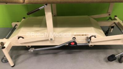 HNE Healthcare Hydraulic Patient Trolley (Hydraulics Tested and Working) - 2