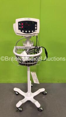 1 x Welch Allyn 53N00 Patient Monitor on Stand with Power Supply (Powers Up) and 1 x Biotronik Reocor Pacemaker *JA110812*