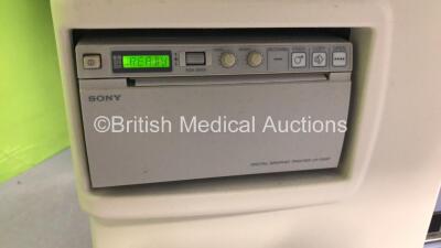 Aloka Prosound Alpha 7 Ultrasound Scanner *Mfd 2010* with 1 x Sony UP-D897 Printer (Powers Up with Missing Casing and Keys - See Photo) *200A4812* - 7