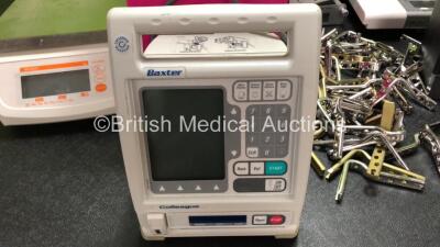 Mixed Lot Including 2 x Digi Weighing Scales, 2 x Seca Weighing Scales, 1 x Marsden Weighing Scales, 1 x Baxter Colleague Pump, 3 x Boxes of SafeSpec Vaginal Speculum with Locking Nut *Expired* 3 x Unknown Cover / Plates, Pair of Edifier USB Multimedia Sp - 4