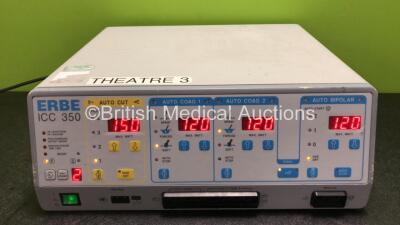 ERBE ICC 350 Electrosurgical / Diathermy Unit (Powers Up) *F-1111*