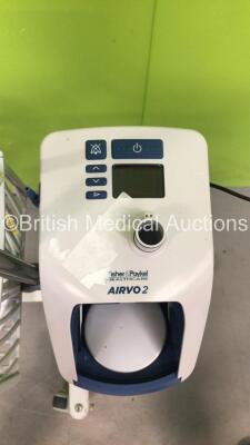 Fisher & Paykel Airvo 2 Humidifier on Stand *Mfd 2017* (Powers Up) *170626053390* - 2