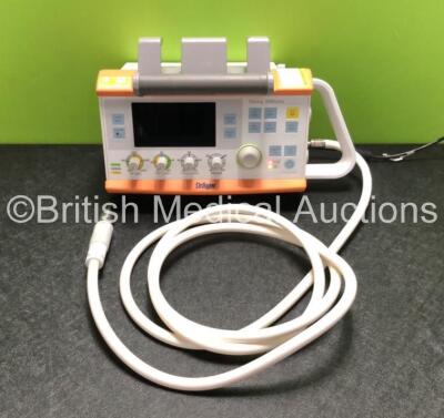 Drager Oxylog 3000 Plus Transport Ventilator Software Version 01.07 with 1 x AC Power Supply and Hose (Powers Up) *SN ASCK-0040*