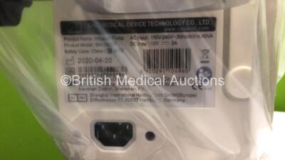 Mixed Lot Including 1 x Sino Medical SN-1800V Infusion Pump *Mfd 2020* (Unused in Box) 3 x Digital BP Monitors, 1 x Microstim Supramaximal Stimulator, 1 x ProPulse Next Generation Ear Care Unit, Large Quantity of Ramblegard Protection Covers, 6 x Nebulize - 4