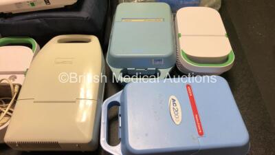 Mixed Lot Including 1 x Sino Medical SN-1800V Infusion Pump *Mfd 2020* (Unused in Box) 3 x Digital BP Monitors, 1 x Microstim Supramaximal Stimulator, 1 x ProPulse Next Generation Ear Care Unit, Large Quantity of Ramblegard Protection Covers, 6 x Nebulize - 11