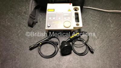 Electro-Medical Supplies Laser 750 Therapy Unit with 2 x Handpieces and Key in Carry Case - 2