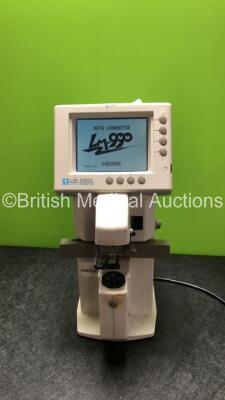 Nidek LM-990 Auto Lensmeter *Mfd - 2001* with Printer Options (Powers Up with Data Error and Missing Printer Casing - See Photos)