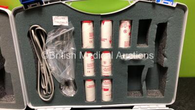 Job Lot Including 2 x Viasys Micro Loop Spirometers (Both Power Up) with 2 x Power Supplies, 2 x Docking Stations and Accessories in Cases and 2 x Micro Medical SmokeChek Spirometers in Cases - 8