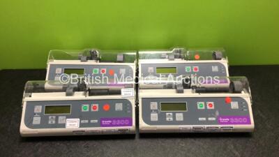 4 x Graseby 3300 PCA Pumps (All Power Up, 2 x Damage to Casing - See Photos)