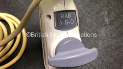 GE RAB4-8-D Ultrasound Transducer / Probe *Mfd - 2009* (Untested) **SN 94433KR0** - 4