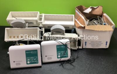 Mixed Lot Including 1 x Barco Monitor, 3 x Cory Bros CB3870 High Flow Irrigation Pumps with Hoses, 1 x Welch Allyn Spot Vital Signs Monitor (Spares and Repairs) 1 x KCI Vacuum Pump, 1 x Talley Quattro Prime Pump, 1 x Optilux 501 Unit, 6 x Philips Module R - 8