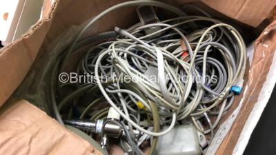 Mixed Lot Including 1 x Barco Monitor, 3 x Cory Bros CB3870 High Flow Irrigation Pumps with Hoses, 1 x Welch Allyn Spot Vital Signs Monitor (Spares and Repairs) 1 x KCI Vacuum Pump, 1 x Talley Quattro Prime Pump, 1 x Optilux 501 Unit, 6 x Philips Module R - 11