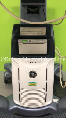 GE Voluson S8 Flat Screen Ultrasound Scanner Ref 5451540 Software Version 12.0.0 *Mfd Oct 2013* (Powers Up) with 2 x Transducer/Probes (AB2-7-RS * Mfd Oct 2013* Slight Head Damage / RIC5-9W-RS *Mfd 07-2015*) and Sony Digital Graphic Printer UP-D8971 *23 - 4