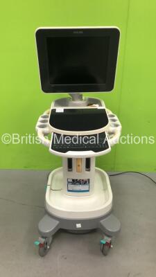 Philips Sparq Flat Screen Ultrasound Scanner Ref 989605394911 *S/N US31210032* (HDD Removed and Control Panel Inoperable)