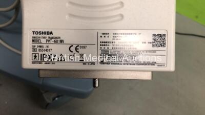 Toshiba Xario SSA-680A Flat Screen Ultrasound Scanner *S/N LGM1255620* **Mfd 2012** with 2 x Transducers / Probes (PVT-681MV *Mfd 2015* and PVT-375BT *Mfd 2012*) and Sony UP-D897 Digital Graphic Printer (Powers Up) ***IR711*** - 6