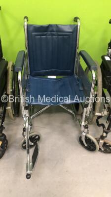 2 x DMA and 1 x Invacare Wheelchairs (only 1 x Foot Attachment and Flat Tyres) - 3