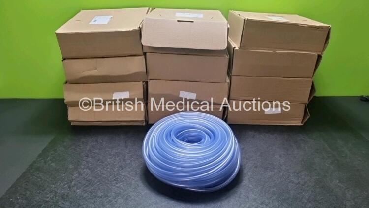 12 x Purple Surgical Ref ST/50/7 50m Coil Tubing *All Unused in Box*