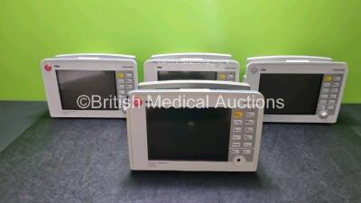 4 x Drager Infinity Delta Patient Monitors (All Untested Due to No Power Supplies, Damage to Casing on All Monitors - See Photos) *SN 6007369965 / 6005649462 / 5398813559 / 60078127772*