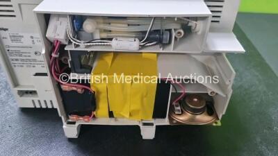 4 x Siemens SC 7000 ENG Patient Monitors (All Untested, Damage to Casing on All Monitors - See Photos) - 4