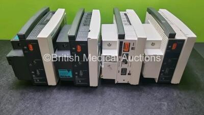 4 x Siemens SC 7000 ENG Patient Monitors (All Untested, Damage to Casing on All Monitors - See Photos) - 8