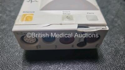 Job Lot 2 x Philips IntelliVue MP50 Patient Monitors (Both Power Up, Damage to Casing and Module Clip. Scratches on Screen - See Photos) 2 x Philips M3001A Multiparameter Modules with Press, Temp, NBP, SpO2 and ECG/Resp Options 1 x Multiparameter Module w - 7