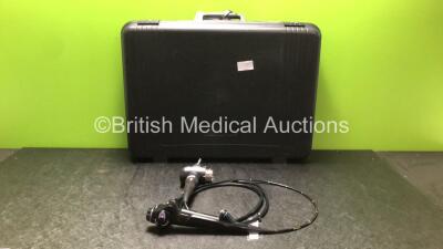 Olympus BF-260 Video Bronchoscope in Case - Engineer's Report : Optical System - No Fault Found, Angulation - No Fault Found, Insertion Tube - Worn, Light Transmission - No Fault Found, Channels - No Fault Found, Leak Check - No Fault Found *2002480* *212