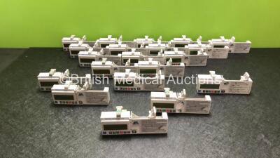 20 x CME Medical T34 Ambulatory Syringe Pumps (Most Missing Battery Covers) *17079 / S90194 / S90387 / S70738 / 18748 / 18679 / S39489 / 18910 / 18703 / S90260 / S90586 / S00400721 / S82149 / 17693 / S94913 / S03005765 / 18658 / S90256 / S45261 / 18967*