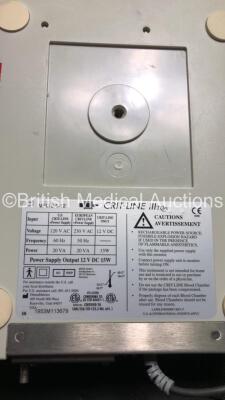 4 x Fresenius Crit Line III Monitors with SPO2 Finger Sensors (All Unable to Power Test Due No Power Supply - 1 x Cracked Surround - See Pictures) - 7