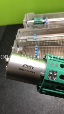 3 x Scholly Intuitive 370892-03 12mm Endoscopes in Cases - 3